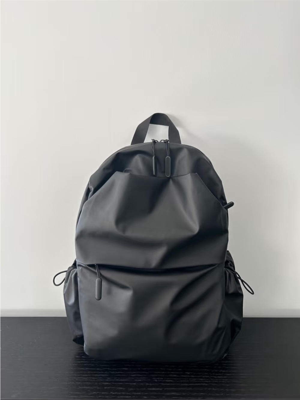 Black Minimalist Backpack